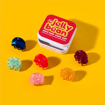 Jelly Bean Mini Hair Claws (Set of 6)