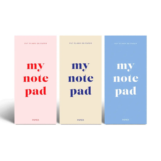 Joy List Notepads (Set of 3)