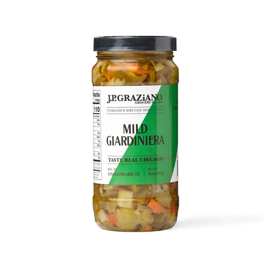 J.P. Graziano Mild Giardiniera 16 oz Jar