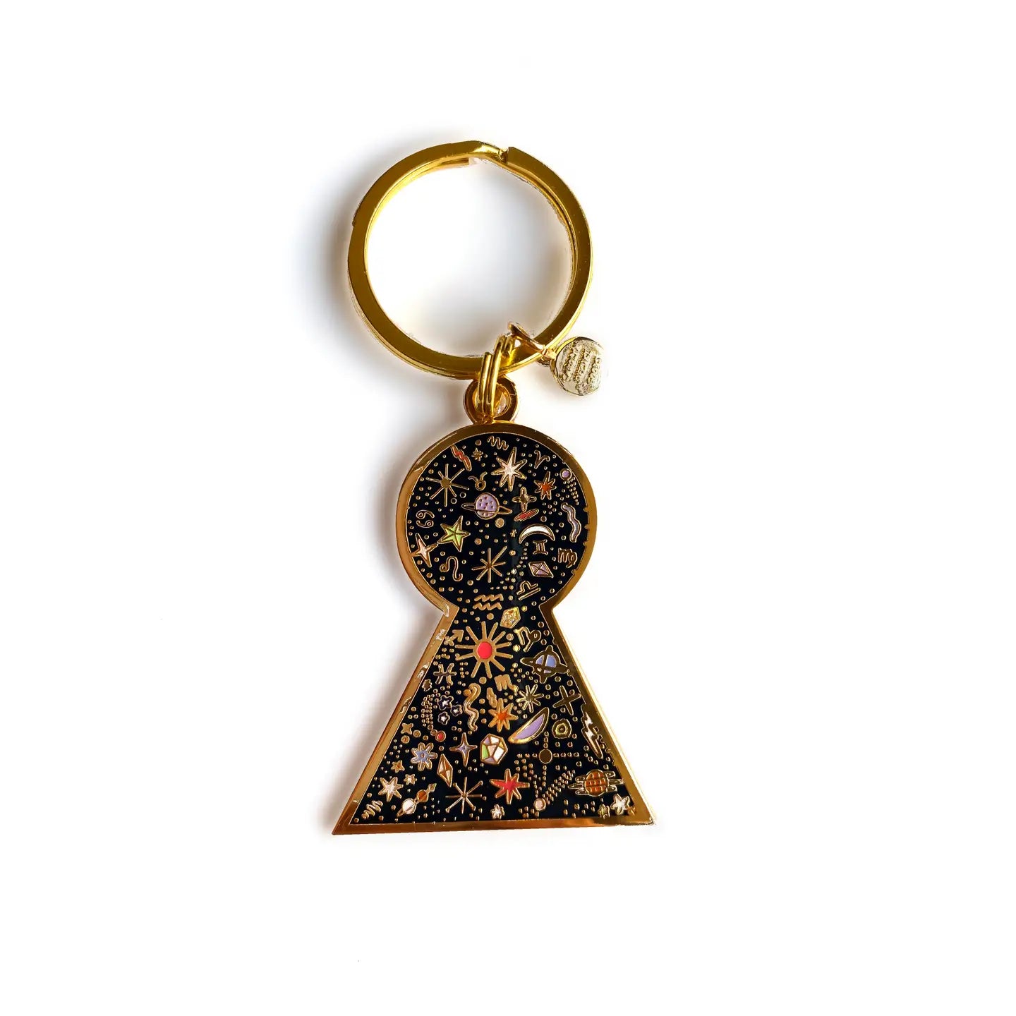 Keyhole to the Universe Keychain