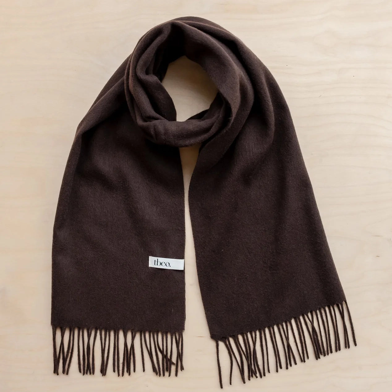 Lambswool Oversized Solid Scarf