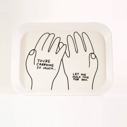 Let Me Hold This 5" x 7" Catchall Tray