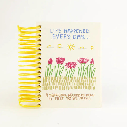 Life Happened Little Journal Notebook