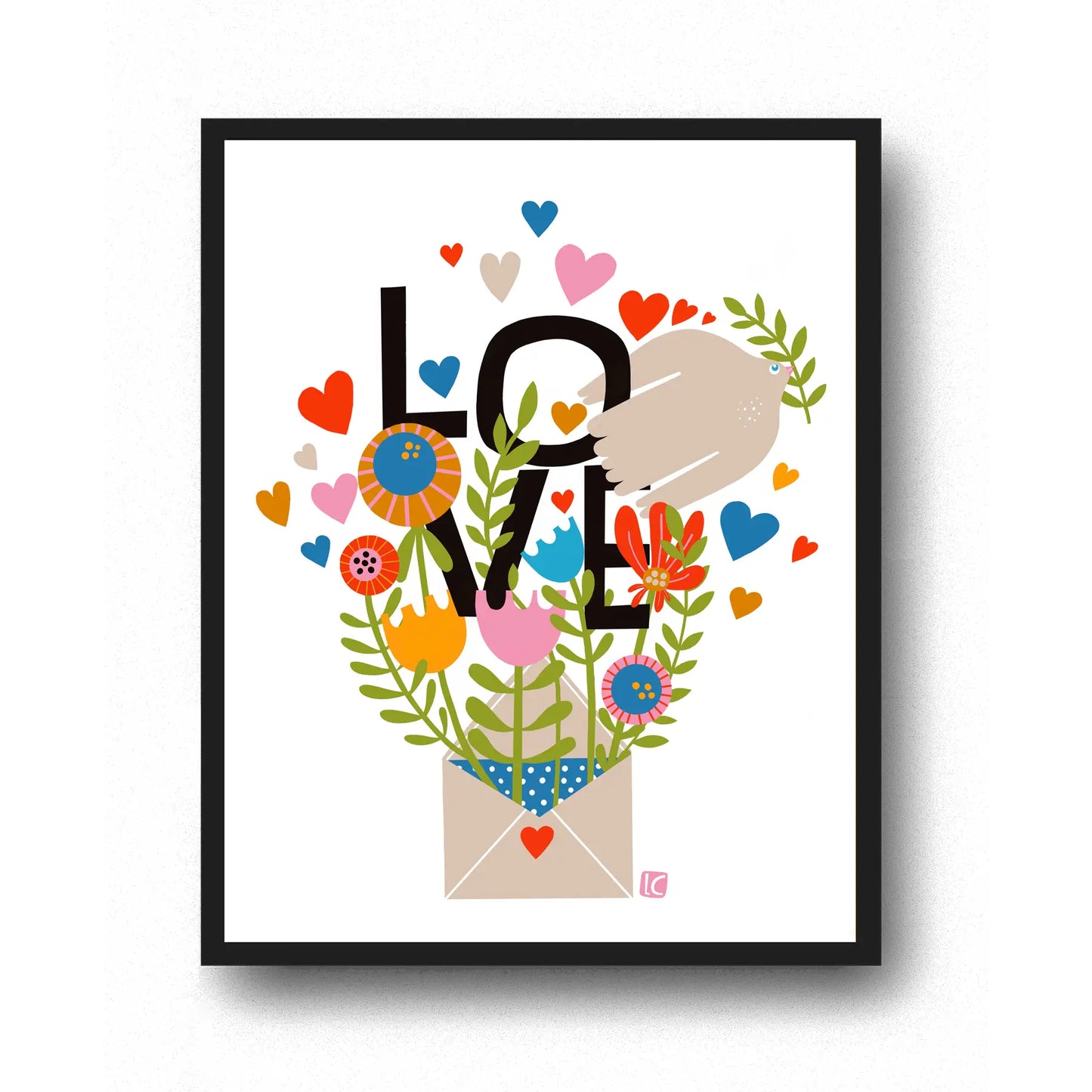 Love Letter 8.5" x 11" Print