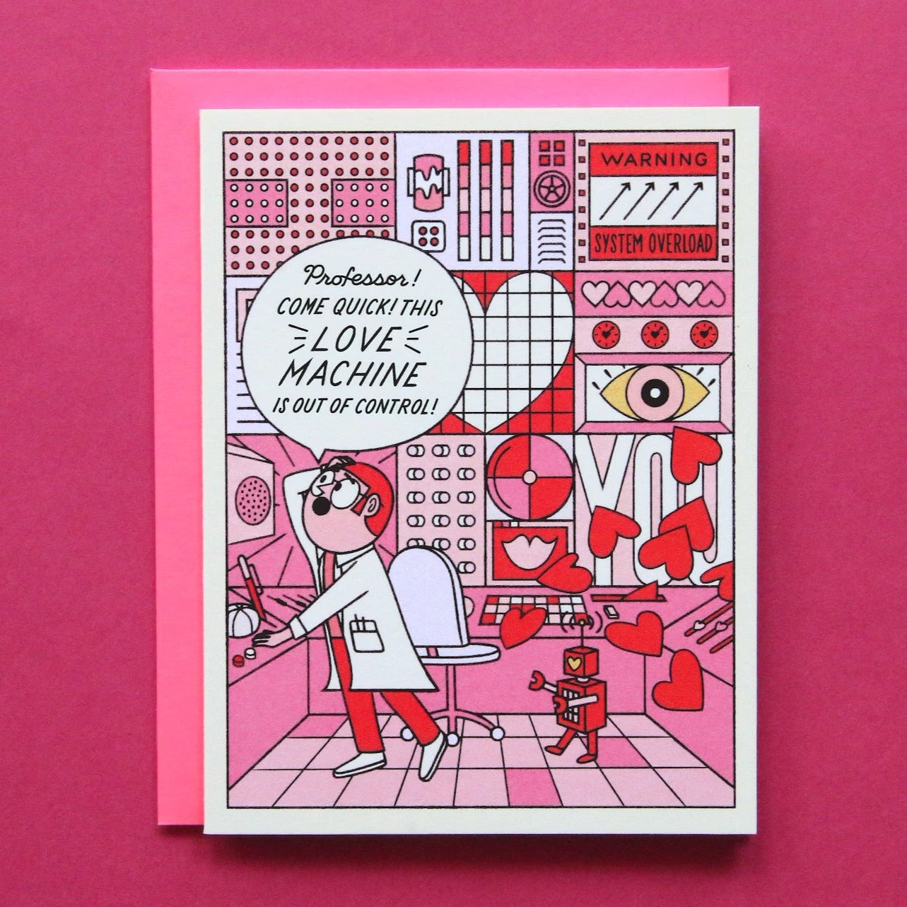Love Machine Love or Valentine's Day Card