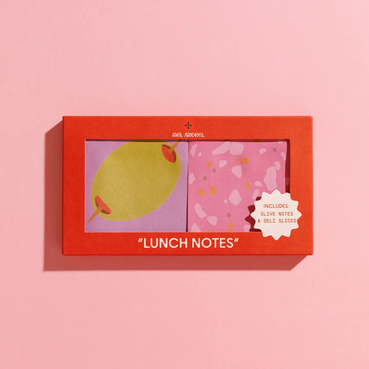 Lunch Notes Sticky Notepad Set (Set of 2)