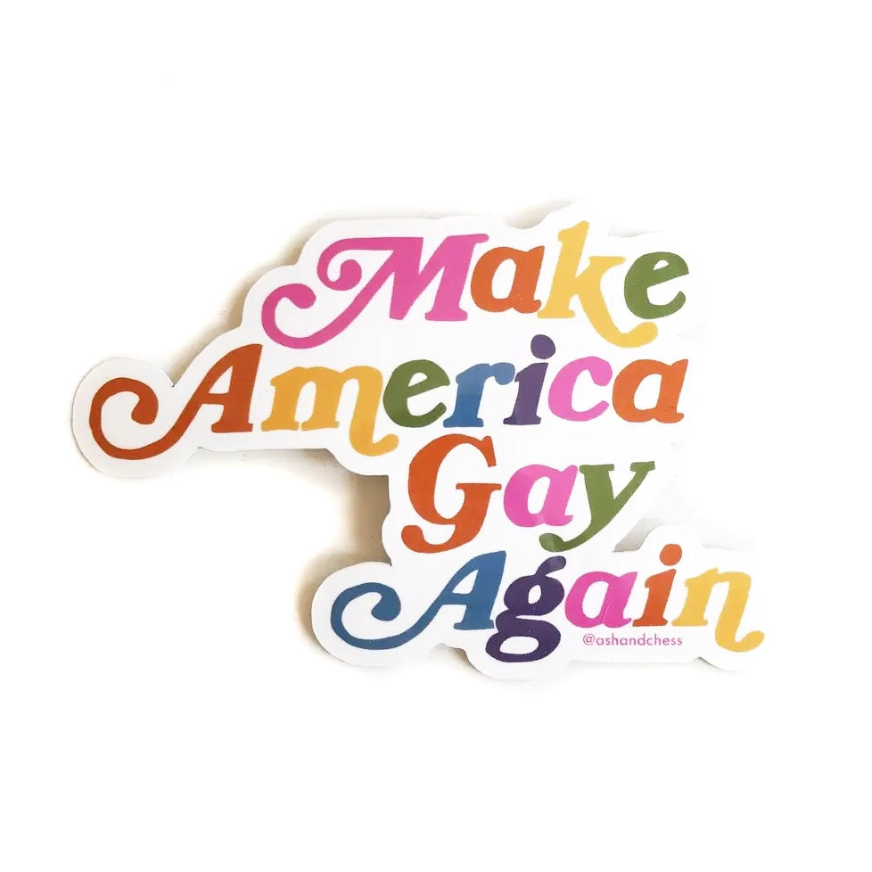 Make America Gay Again Sticker