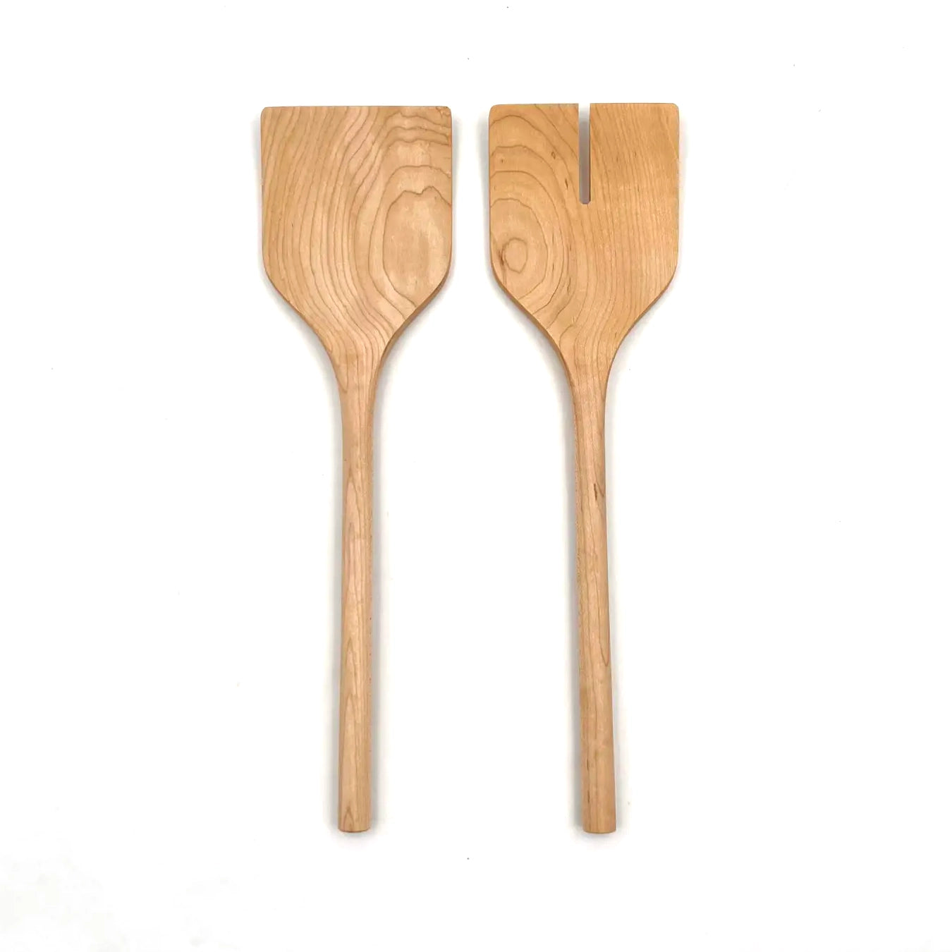 Hardwood 13" Salad Serving Utensils