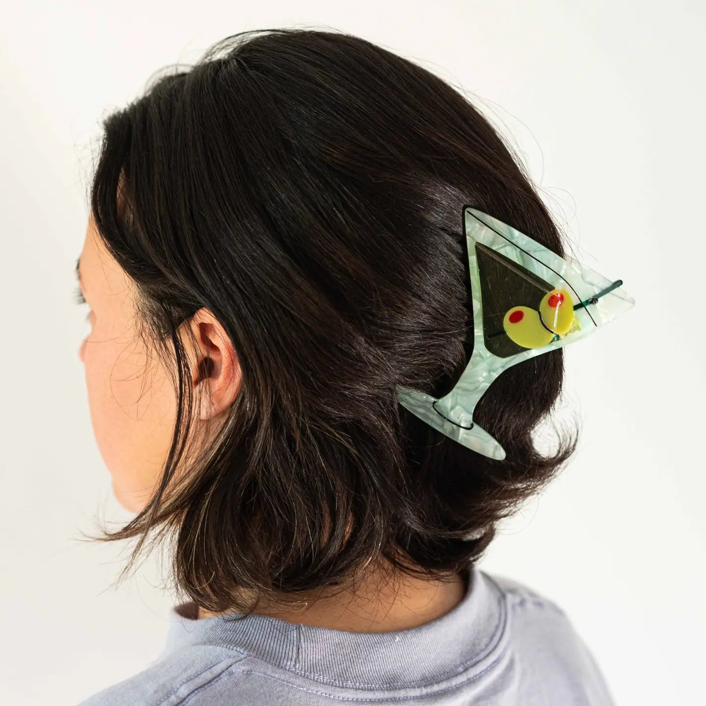 Martini 4" Hair Clip