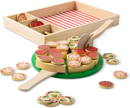 Pizza Party Wooden Toy Set