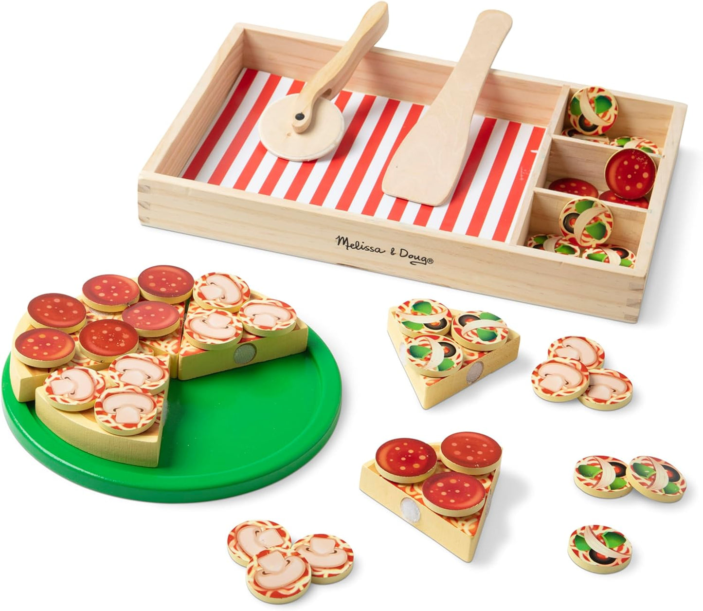 Pizza Party Wooden Toy Set