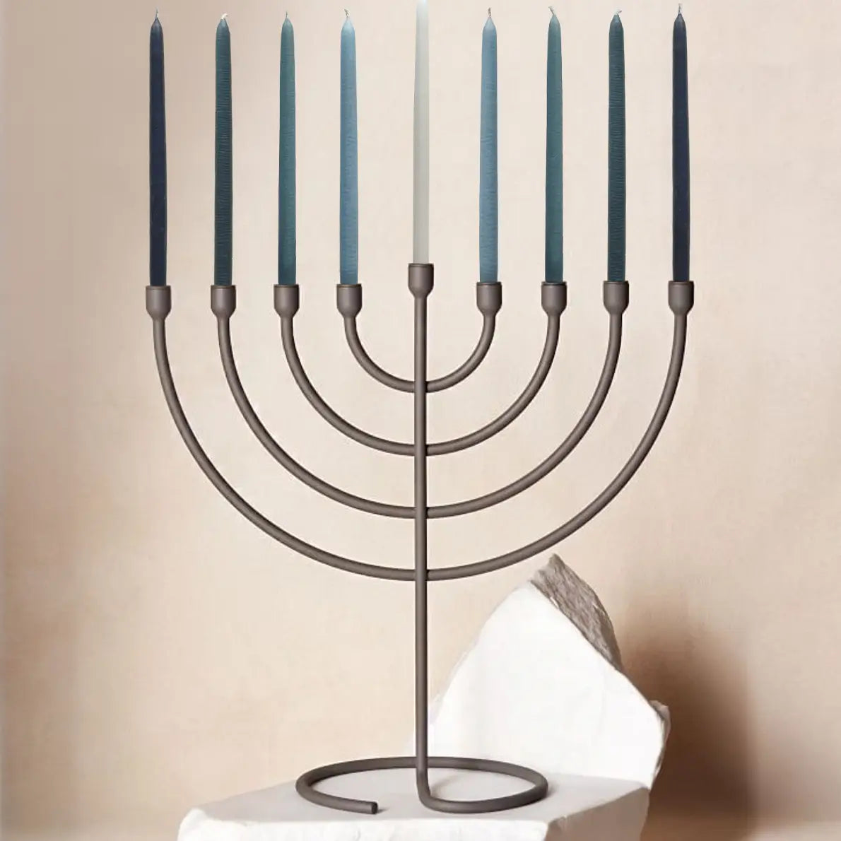 Menorah Hanukkah Mini Taper Candles (Set of 10)