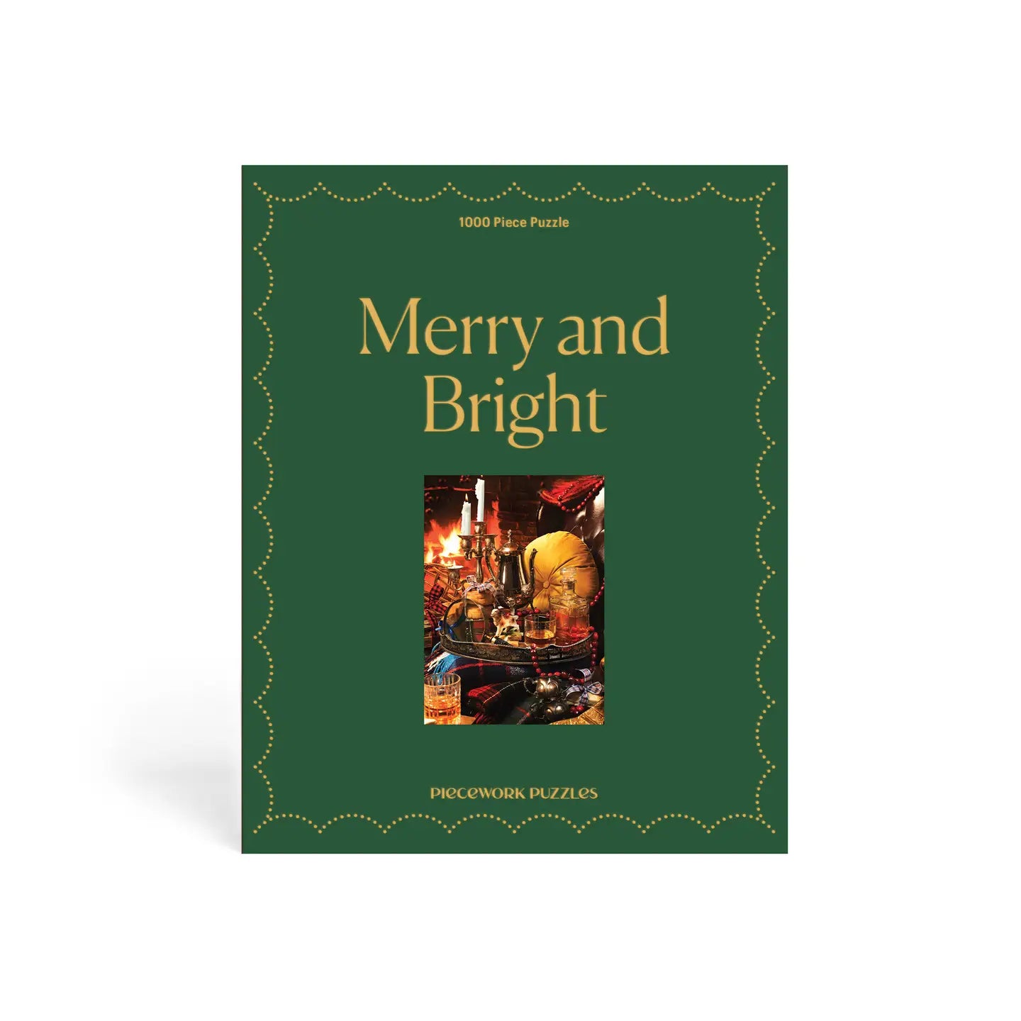 Merry & Bright Holiday 1000 Piece Jigsaw Puzzle