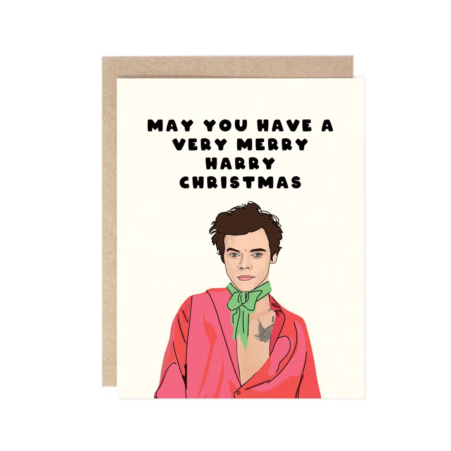 Merry Harry Christmas Holiday Card