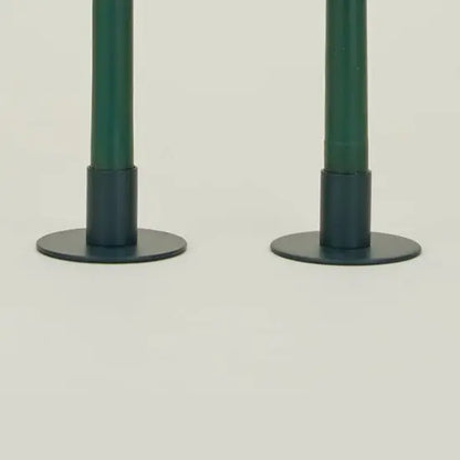 Essential Metal Taper Candle Holders (Set of 2)