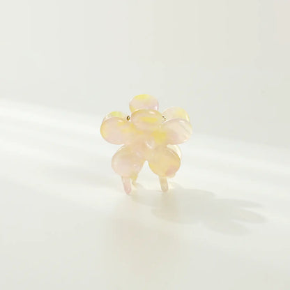 Mini Blossom Flower Half-Up Hair Clip