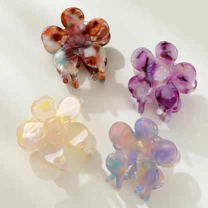 Mini Blossom Flower Half-Up Hair Clip