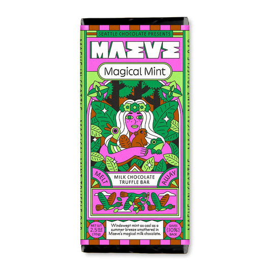 Magical Mint Milk Chocolate Truffle Bar
