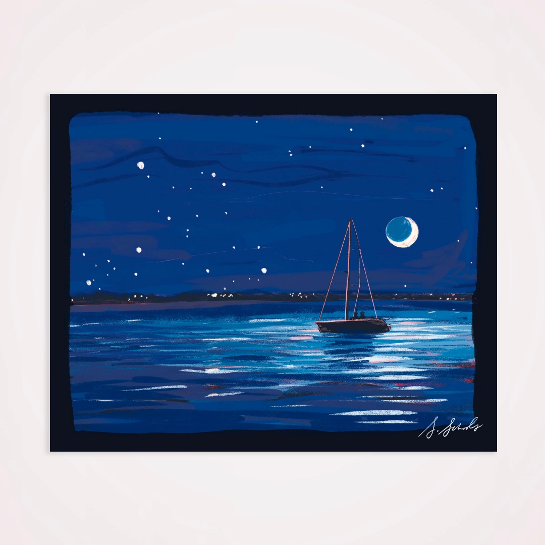 Moonsong 8" x 10" Print