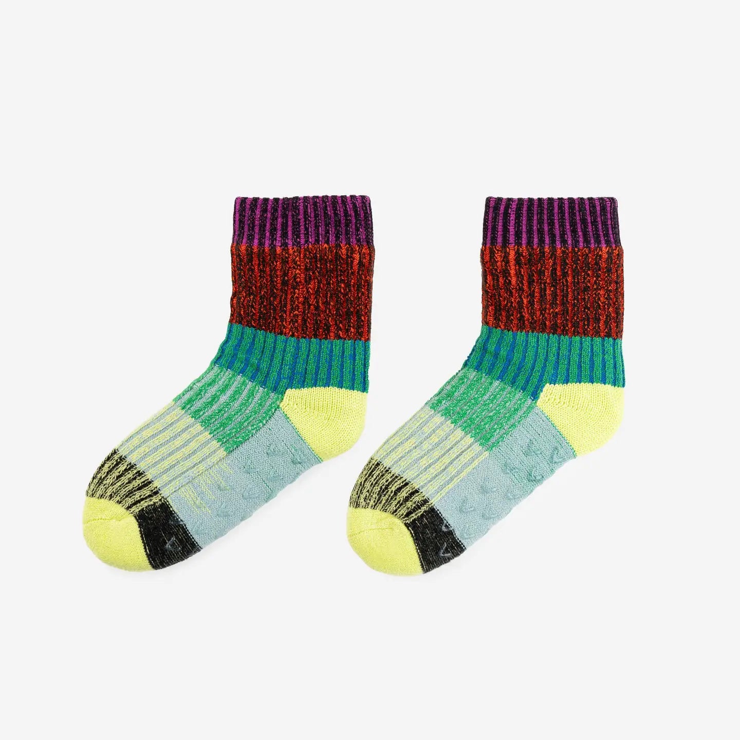 Mosaic Knit House Socks