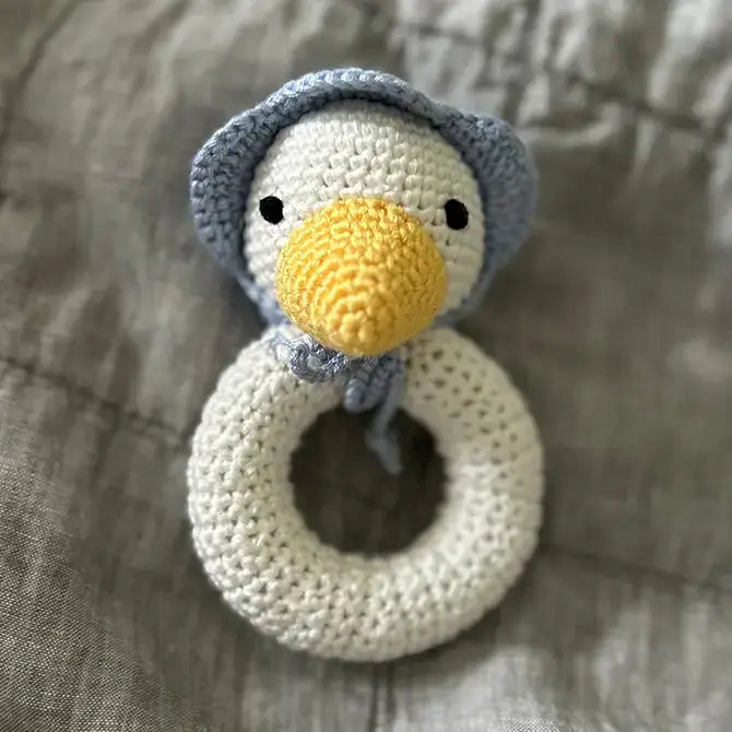 Crocheted Baby Rattle