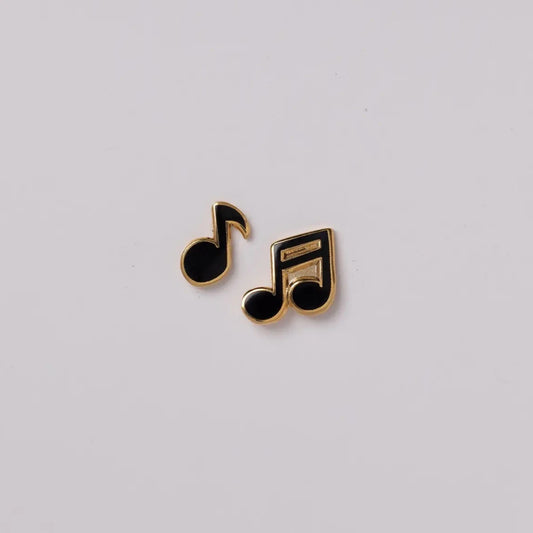 Music Note Earring Set