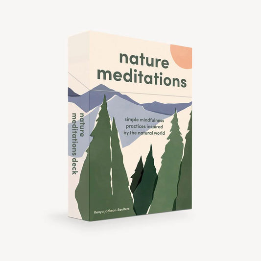 Nature Meditations Card Deck: Simple Mindfulness Practices Inspired by the Natural World