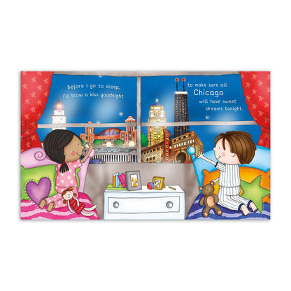 Night Night Chicago Kids Board Book