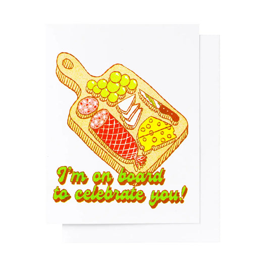 On Board to Celebrate You Birthday or Congratulations Card