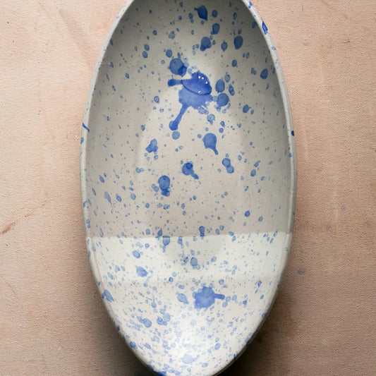 Ceramic Oval Serving Bowl