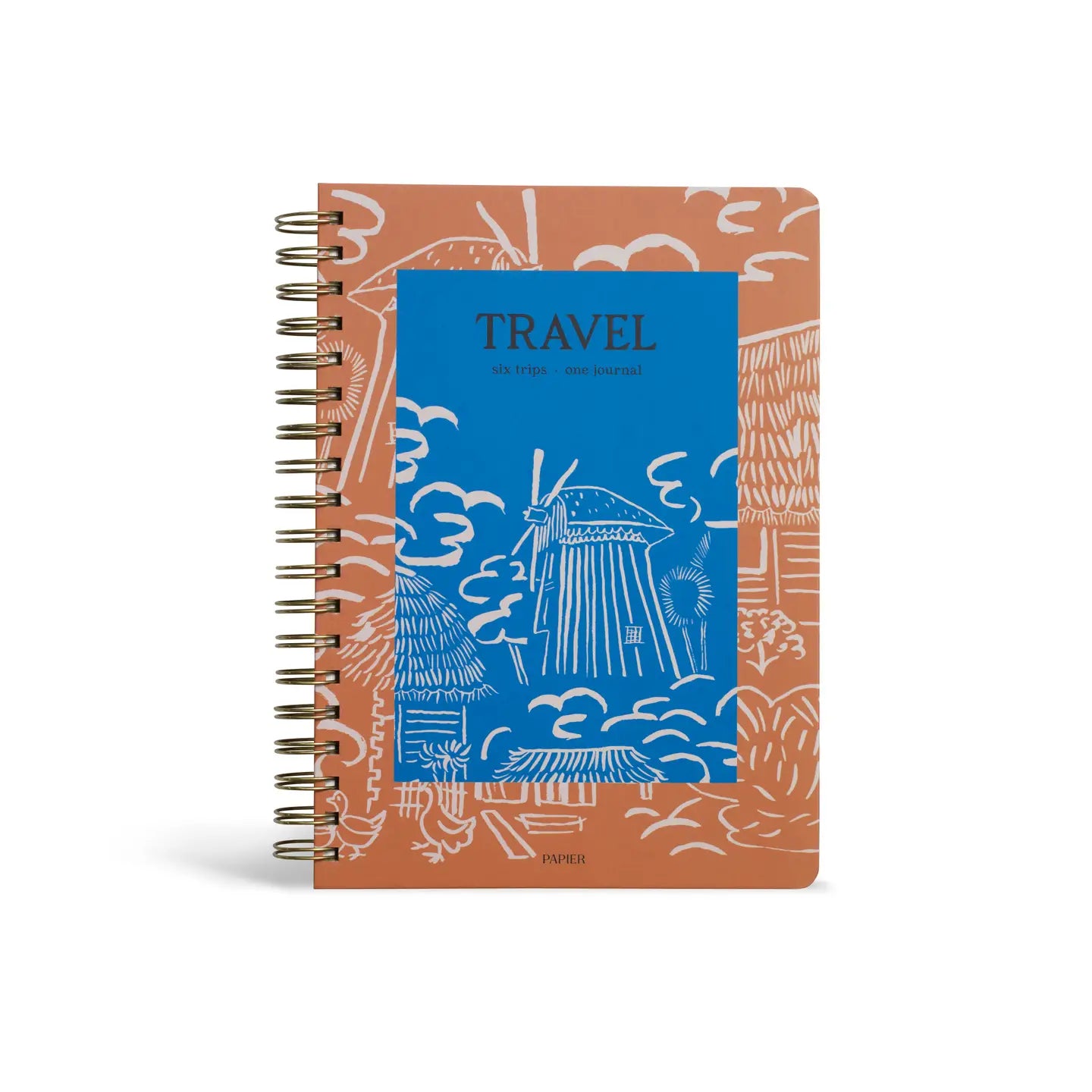 Over the Hills Travel Journal & Planner