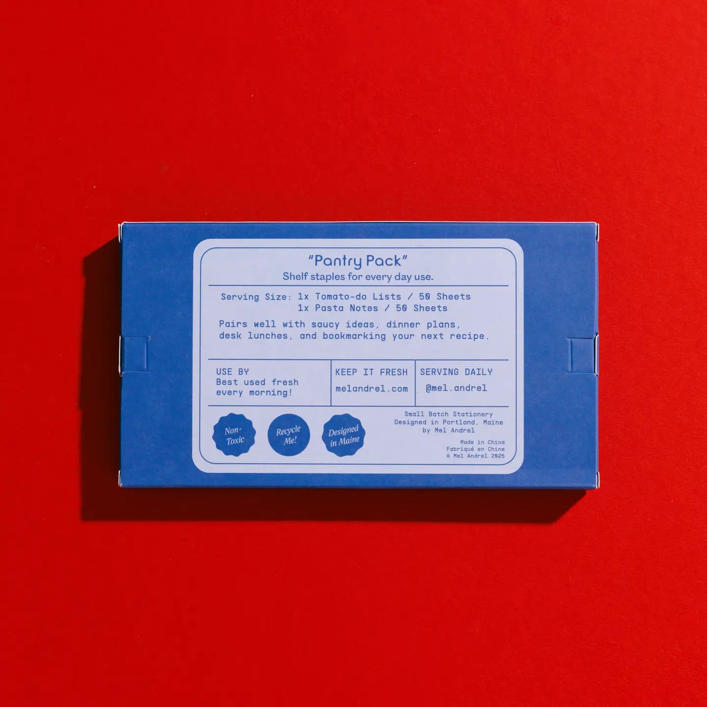 Pantry Pack Sticky Notepad Set (Set of 2)