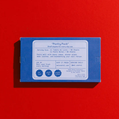 Pantry Pack Sticky Notepad Set (Set of 2)