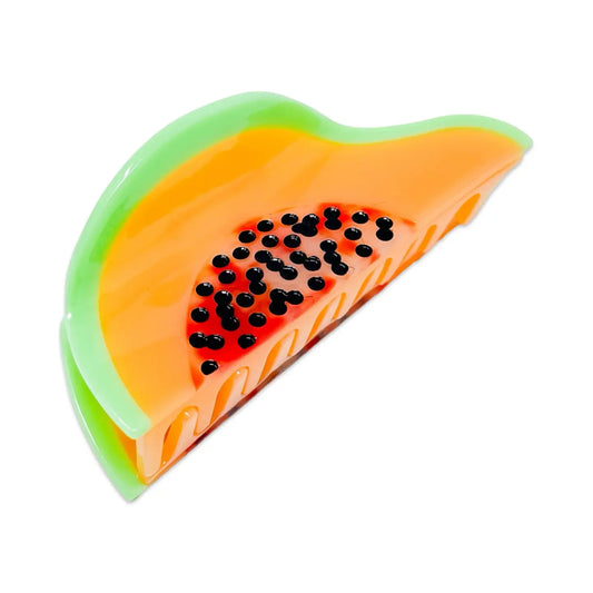 Papaya 3" Hair Clip