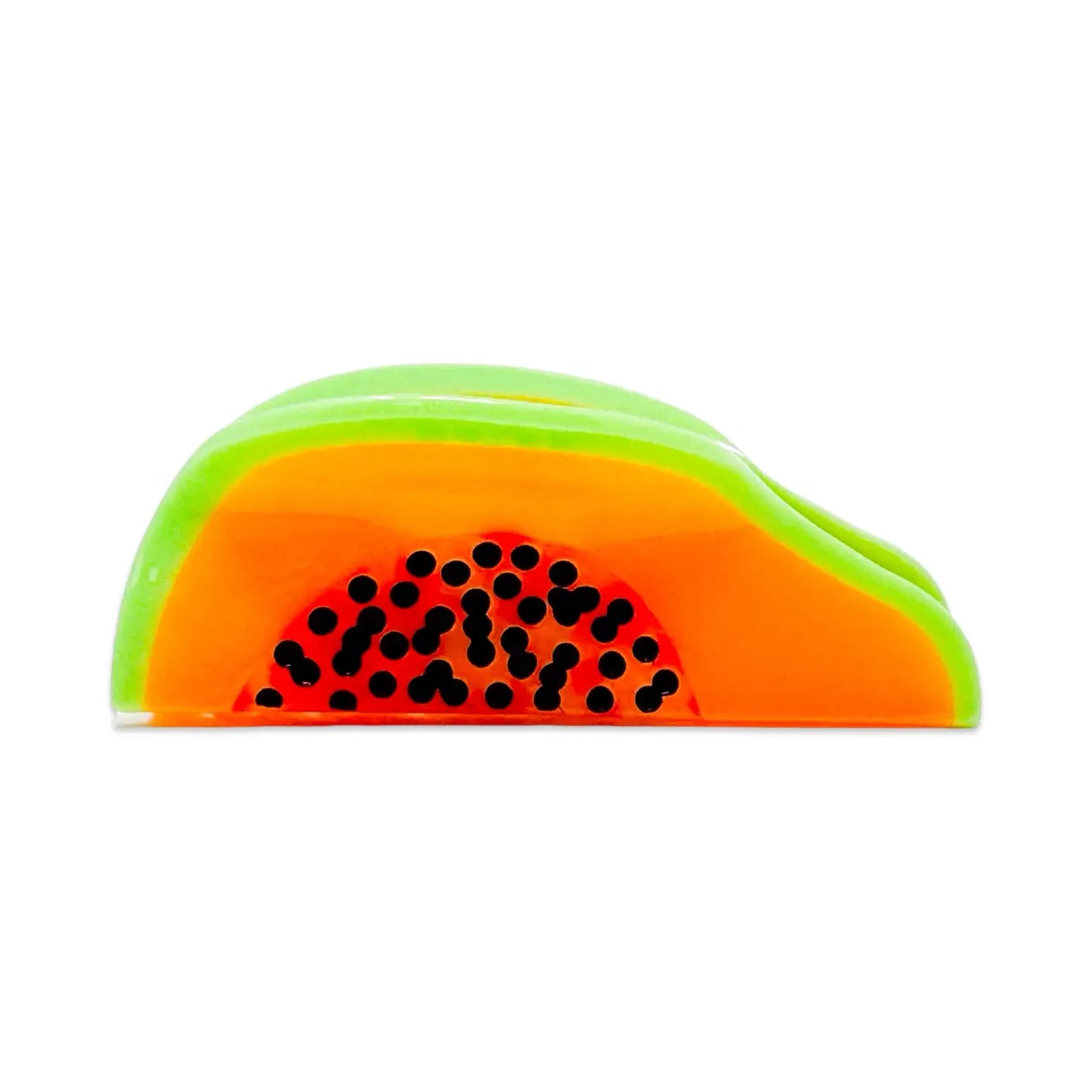 Papaya 3" Hair Clip