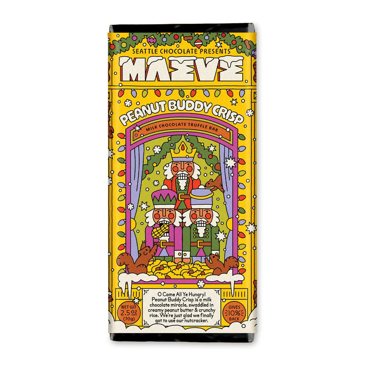 Maeve Holiday Chocolate Truffle Bar
