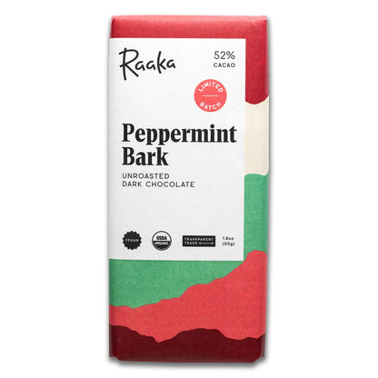 Peppermint Bark Dark Chocolate Bar