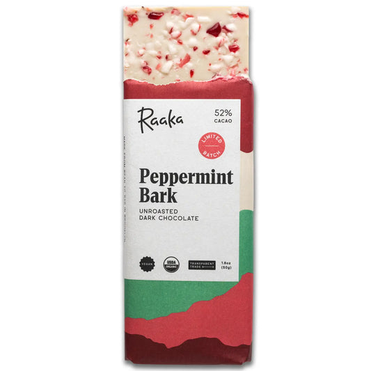 Peppermint Bark Dark Chocolate Bar