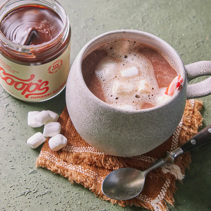 Peppermint Hot Fudge Sauce 10 Oz Jar