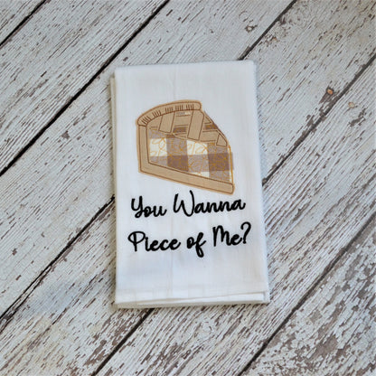 Piece of Me Pie Kitchen Tea Towel