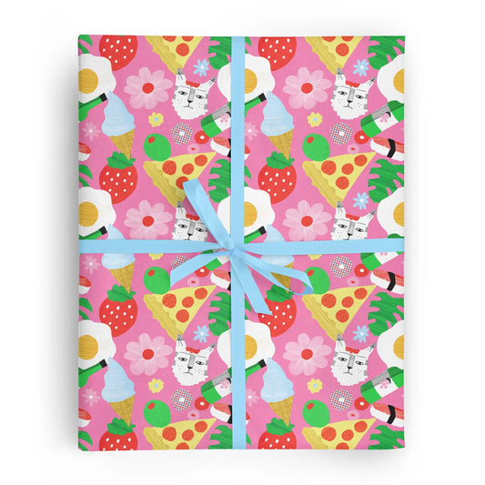 Favorite Things Gift Wrap (Pack of 3 - 20” x 28” Sheets)