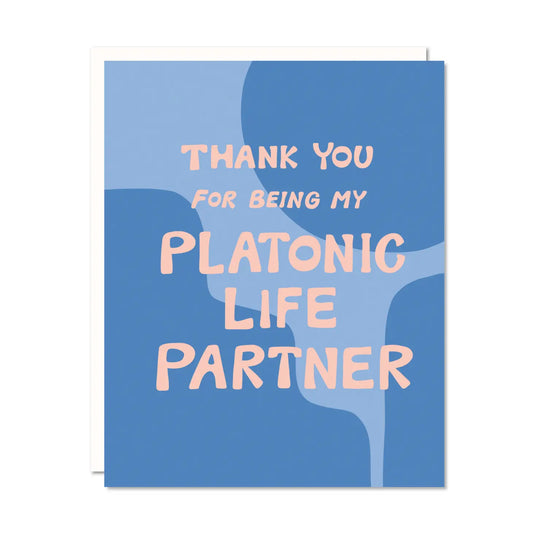 Platonic Life Partner Friendship Card