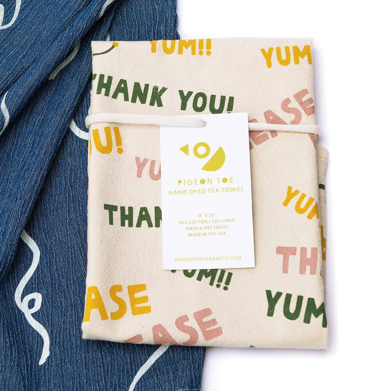 Please & Thank You Type Kitchen Tea Towel