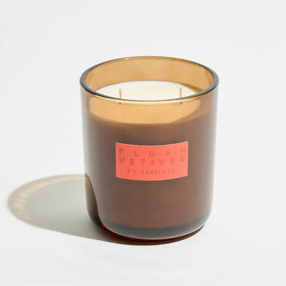 Plush Vetiver Hi-Fi Collection Double Wick Candle