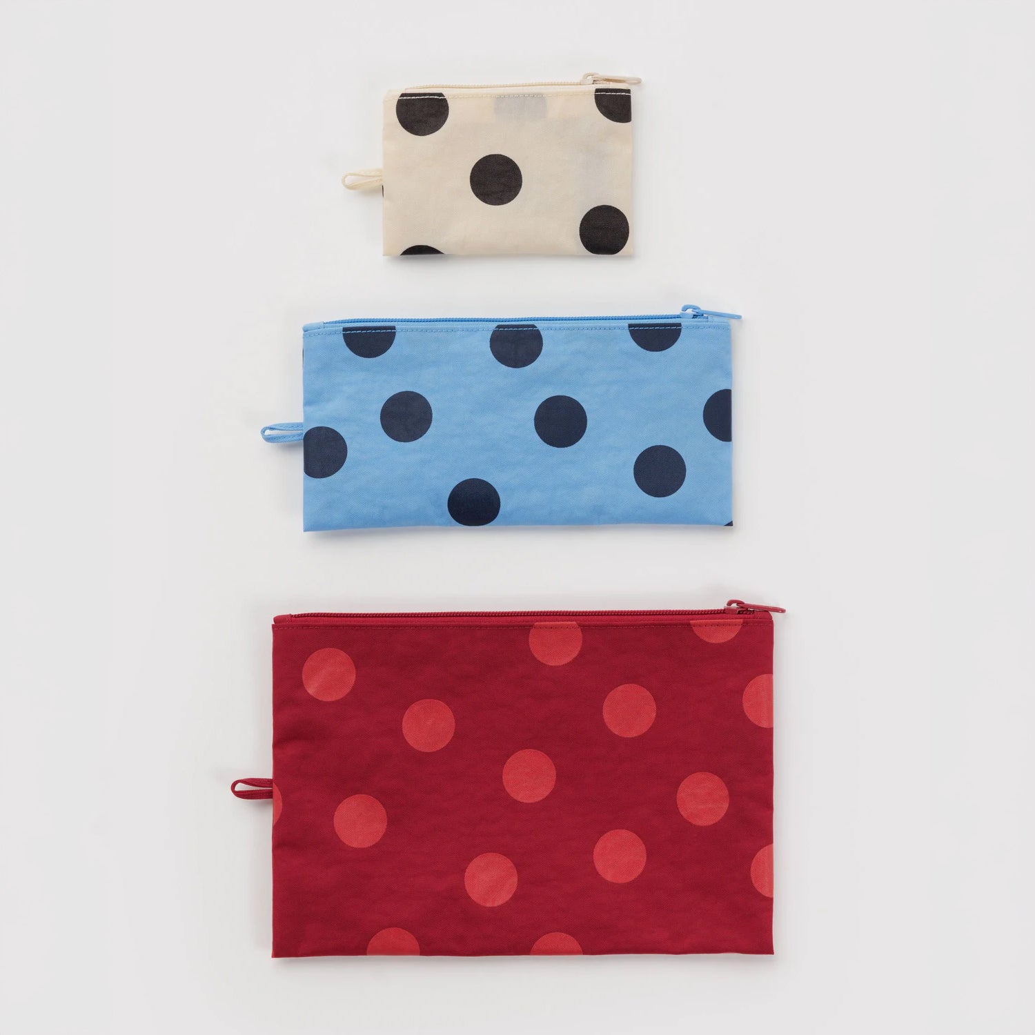 Heavyweight Nylon Flat Zip Pouches (Set of 3) – Neighborly