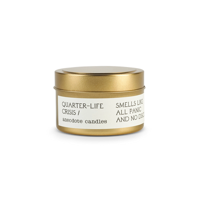 Anecdotal Coconut Soy Wax Travel Tin Candle