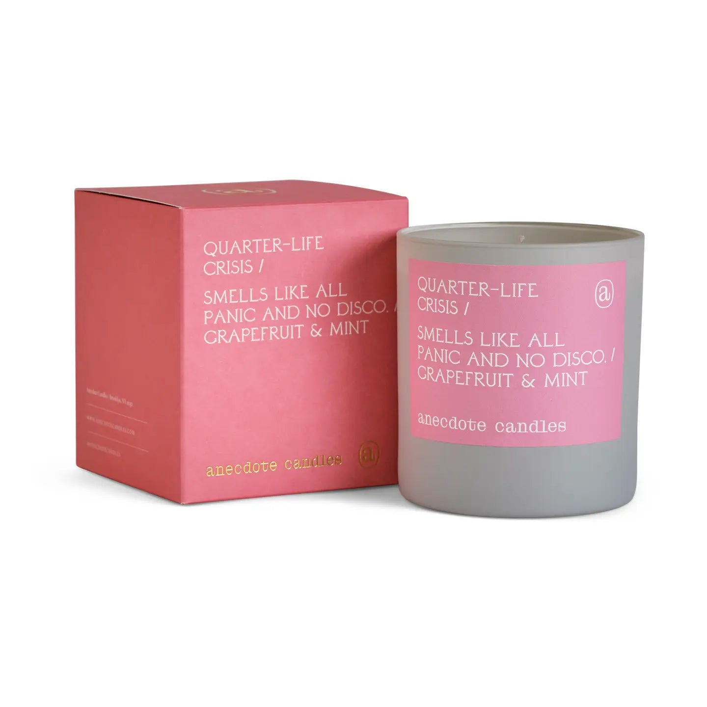 Anecdote 9 Oz Glass Tumbler Candle in Box