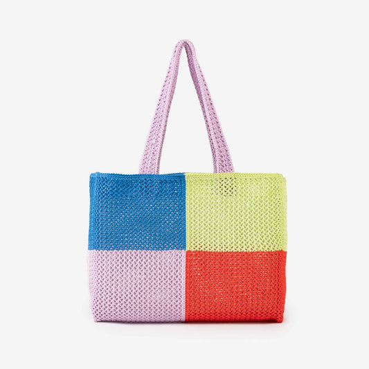 Quattro Raffia Beach Tote Bag