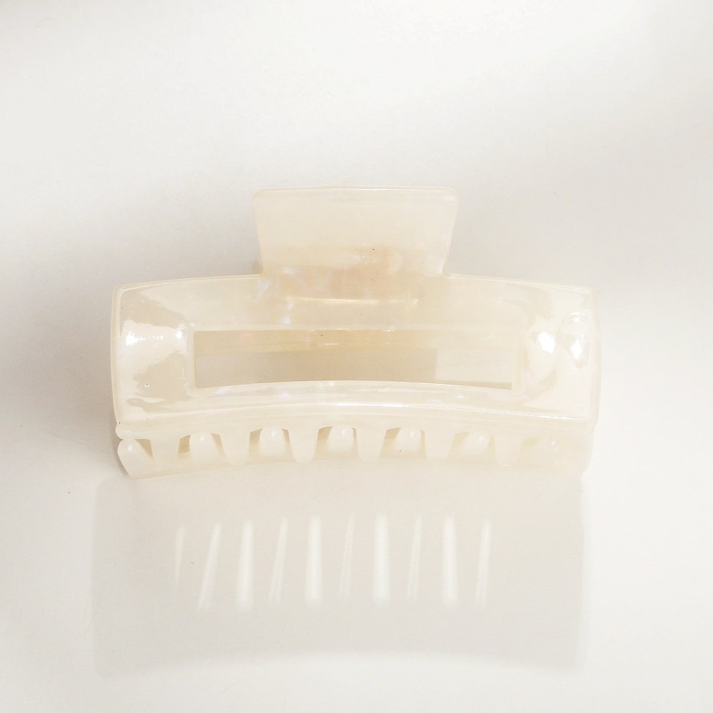 Eco Medium Rectangular 3" Hair Claw Clip