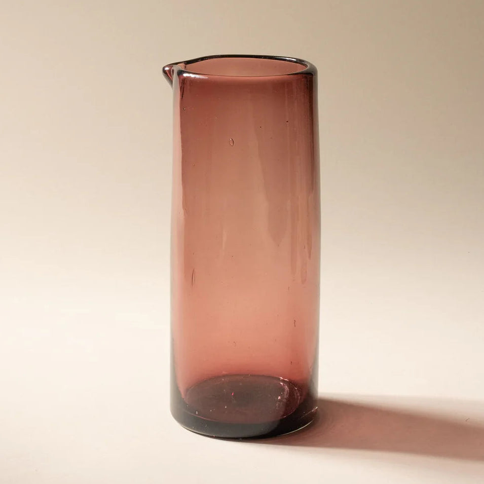 East Fork Recycled Handblown Glass Pitcher